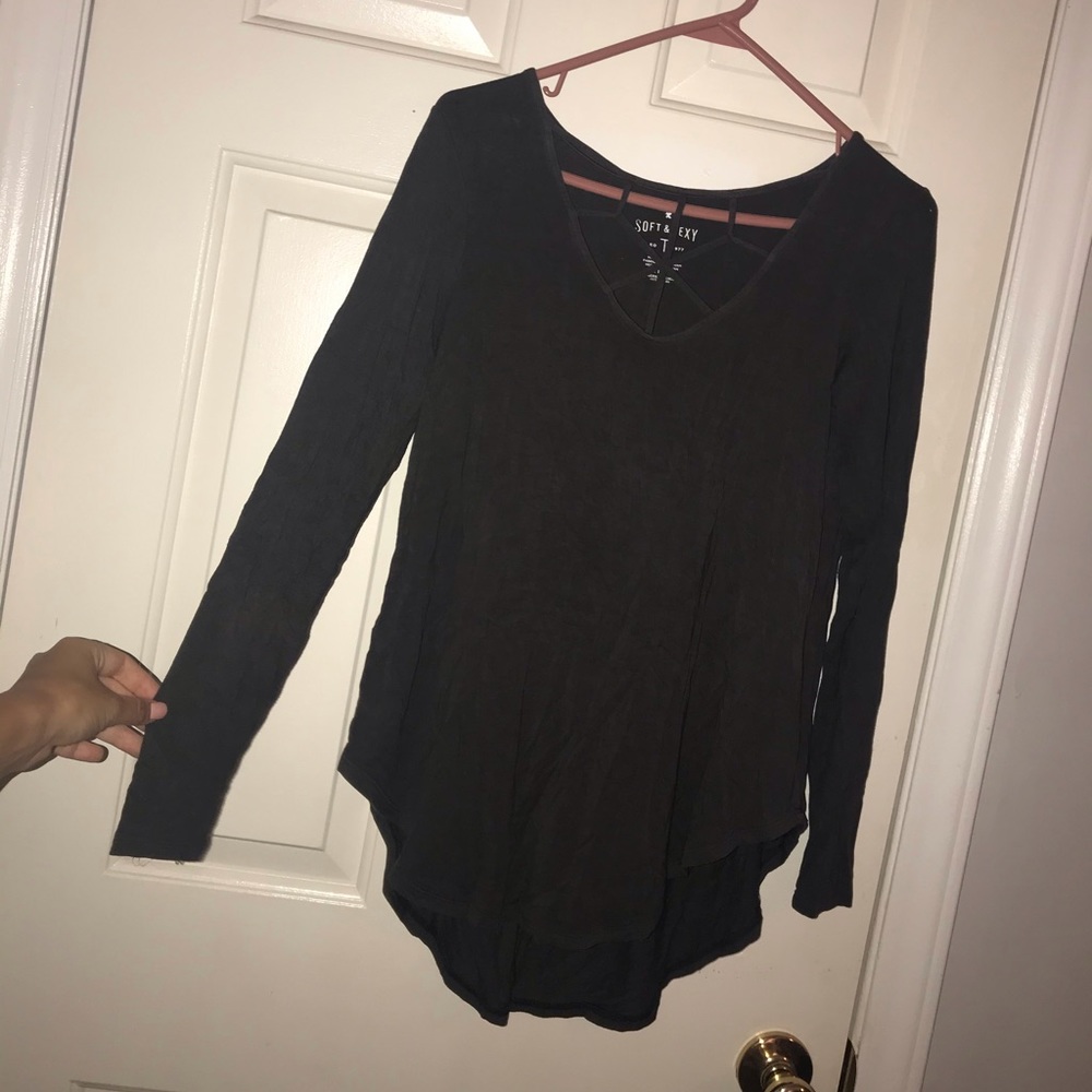 American Eagle Soft & Sexy long-sleeve shirt